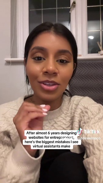 After almost 6 years designing websites for entrepreneurs, here’s the biggest mistakes I see virtual assistants make… Watch the full video to hear the full mistake and how to fix it… If you want one of my 5 founder slots DM me the word website or comment it in the comments below. As a gentle reminder you get 👉🏽 The Effortless template 👉🏽 A 30 minute strategy session with me to map out everything for your website 👉🏽 A homepage review once it’s ready 👉🏽 Priority support to help you get you