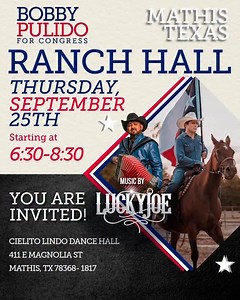 Join us today in Mathis Tx! | Lucky Joe