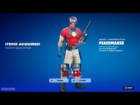 How To Get Peacemaker Skin NOW FREE In Fortnite! (Unlocked LEGO Peacemaker Style) Free Bundle!