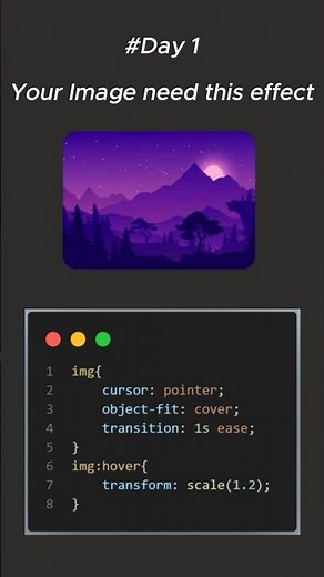 👉This Hover Effect Looks So Smooth 😳🔥
