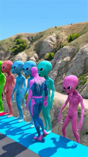 GTA V CRAZY ALIEN FUNNY FAIL MOMENT#shorts