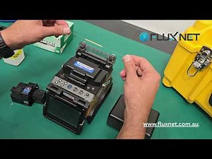 FLUXNET FLX-800 Core Alignment Fusion Splicer – Splicing Demo