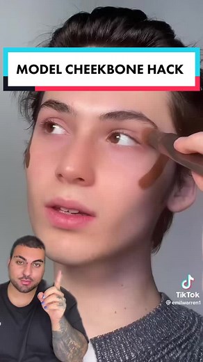 Model Cheekbone Contour Hack: Get Defined Cheekbones