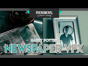Harry Potter Moving Picture | After Effects CC Tutorial