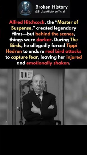 The Dark Truth Behind Hitchcock’s #history #darkhistory