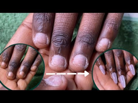 Step by step nails tutorial || press on prep ||