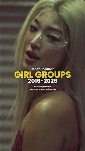 MOST POPULAR KPOP GIRL GROUPS #katseye #blackpink #twice #newjeans #aespa #ive #illit #kpop