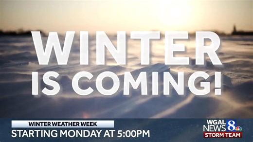 Winter Weather Week: The WGAL News 8 Storm Team gets you ready for the upcoming season