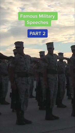 Famous Military Quotes/Speeches Pt.2 #fyp #modernmilitary #usmc #army #navy #airforce #usarmedforces