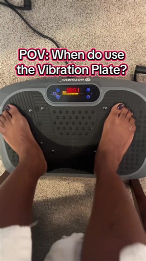 I bought it & I use it. I’ve experienced muscle tone, increased blood flow, reduced inflammation, reduced fat deposits, and drastically reduced body pain 🤌🏾 These are my results. I use the #vibrationplate multiple times a day: after a long drive or sit, after waking up from sleep, when I can’t get to the gym. Do I recommend? Yes! 10/10 #highlyrecommend #vibrationplatebenefits #vibrationplatetherapy #fyp