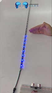 Making Magic with Easy Arduino Project using LED Strip and Ultrasonic Sensor #diy #arduino