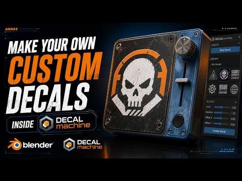 The Full Workflow For Custom Decal Machine decals | Tutorial