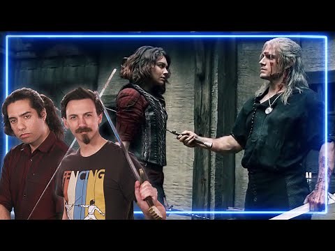 Fencers REACT to The Witcher | Experts React
