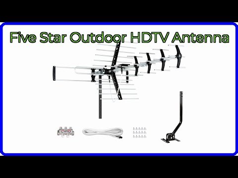 REVIEW (2026): Five Star Outdoor HDTV Antenna. ESSENTIAL details.
