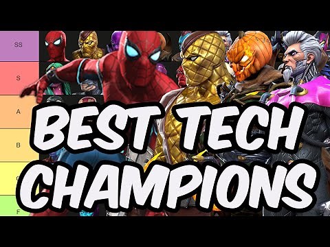 Tech Champion Tier List Dec 2025 - Top 10 Best Champions Ranked - Marvel Contest of Champions