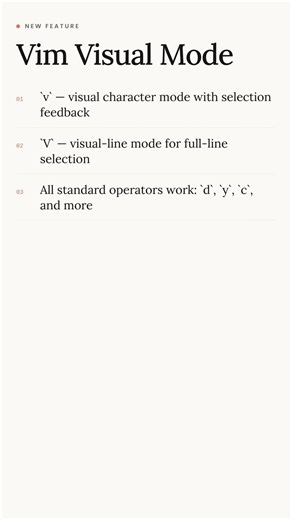 Claude Code v2.1.118 — Vim Visual Mode Is Here #Shorts