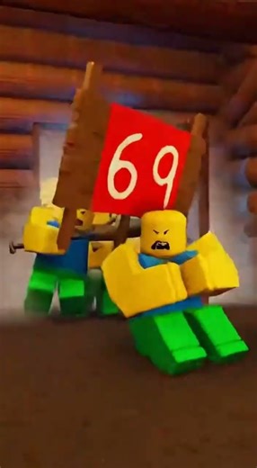 69 PRO vs 67 NOOBS… TOTAL DESTRUCTION 💀🥶 #roblox #shorts