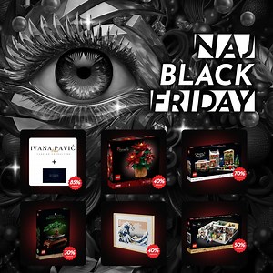 U Arena SPOT aplikaciji iskoristi do 85% popusta od 29.11. do 1.12.! ⚫📱 Otvori app na Black Friday, 29.11. i pregledaj bogatu ponudu te ne zaboravi da je shopping u Arena Centru taj dan moguć do 22 sata! 🤩 | Arena Centar