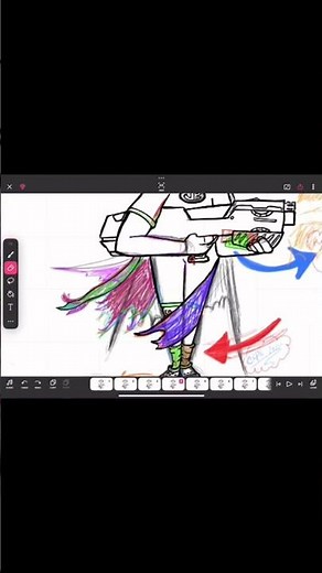 ✨Lil Junebug| Hero Pose #1 | 2D animation Making Of Pt.5 #2danimation #jutoons #junebug ##jutunes