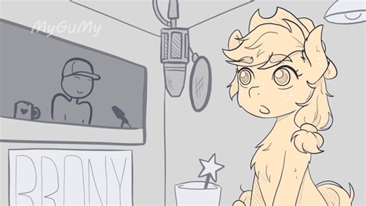 1 minute of MLP Voice Actor Outtakes