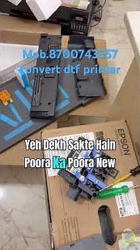 How to Modify Epson L18050 DTF Printer.