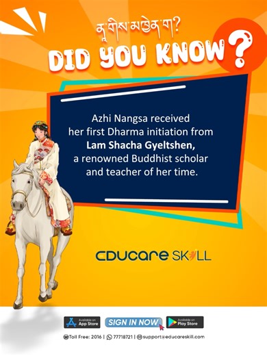 🤔✨ Did you know? Learn fun Dzongkha facts through trivia! 📱✨Download Educare Skill and make Dzongkha learning an exciting adventure!🚀📖 #Dzongkha #dzongkhaonlinetutorial #educareskill #ibeststudios #bhutan