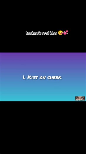 Taekook Kiss Compilation: Real Moments 💋😘💞