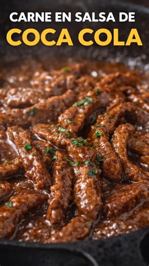 Beef in Coca-Cola Sauce 😱🥩 Easy and Delicious Recipe