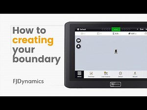 FJD AT2 Auto Steer System | How to Creating your Boundary