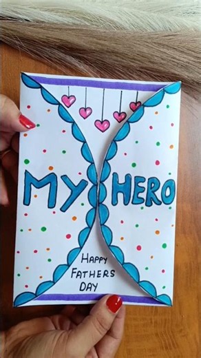 Fathers Day Card🌷#greetingcard #greetingcardidea #viralvideo #viralshorts #trending #fathersday2026
