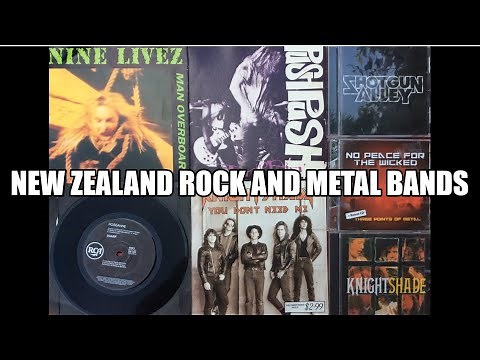 New Zealand Rock and Metal Bands