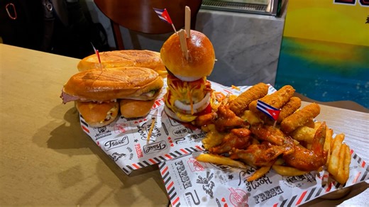 Pro eater tries Cuban sandwich food challenge in Taiwan?