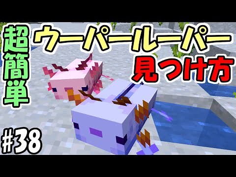 [Minecraft] #38 Super Easy! The Correct Way to Find Axolotls! [Minecraft] [Futakura 2022]