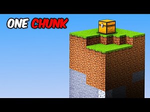 Beating Minecraft In One Chunk!