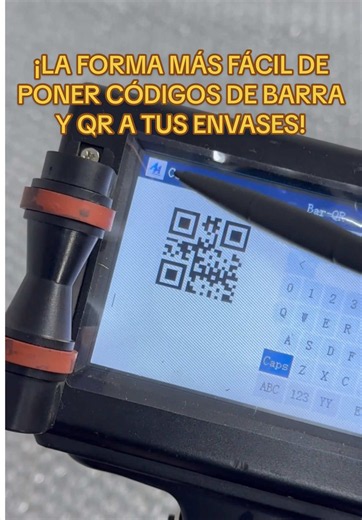 Codificadora e Injekt portátil: imprimir códigos de barra y QR rápido