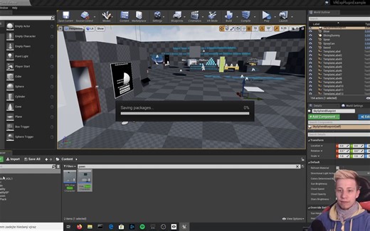 2.传送、攀爬和手部交互--虚幻引擎VR初学者教程