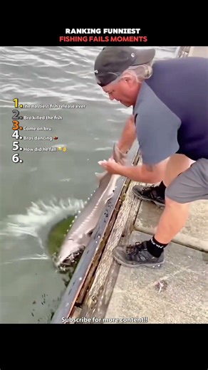 Ranking funniest fishing fail moments 😭#viralshort #funny #mindblown ￼#shorts