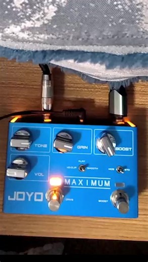 joyo r05过载单块效果器试听视频