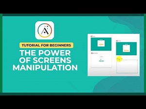 Adalo App Builder Tutorial For Beginners - Manipulating Screens