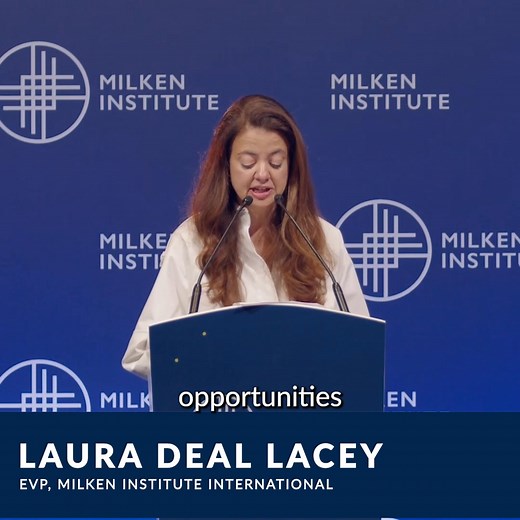 "As the world's eleventh largest economy, Brazil has the potential to lead the Global South, showing the world what transformation looks when inclusive growth and sustainability move hand in hand." At #MIGlobal Global Investors' Symposium São Paulo 2025 today, EVP Laura Deal Lacey spoke about the investment importance of Brazil. Watch the replay: https://milkeninstitute.org/content-hub/event-panels/part-1-conversation-btg-chairman-andre-esteves #Brazil #SaoPaulo #Leadership | Milken Institute