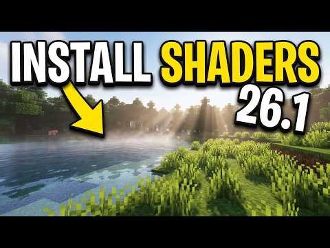 How To Install Shaders for Minecraft 26.1 (Full Iris Guide)