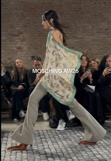 Adrian Appiolaza's Nostalgic Moschino AW26 Collection