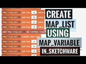 Create Map List using Map variable
