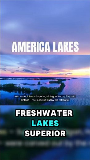 Glaciers Shaped America's Greatest Lakes 🌍❄️ | The Story Behind The Great Lakes