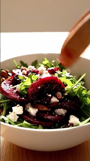 Fresh Beet Salad 🥗💗 | Easy, Healthy & Colorful!