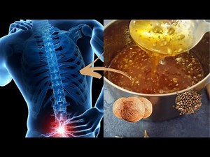 ELIMINEI TODAS Dor Na Coluna e Articulações Apenas Usando Esse Remédio Caseiro