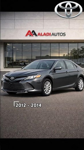 Toyota Camry Evolution (1982–2025) – Watch 40 Years Transform in Seconds