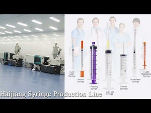 Disposable syringe making machine and assembly packing printing machine