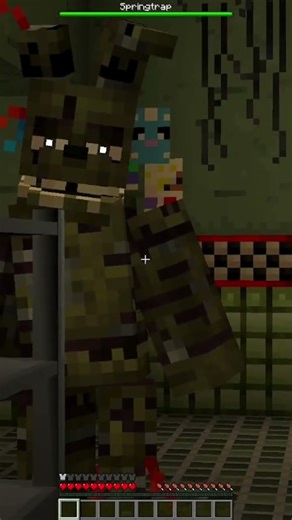 FNAF 3 movie in Minecraft #minecraft #shorts