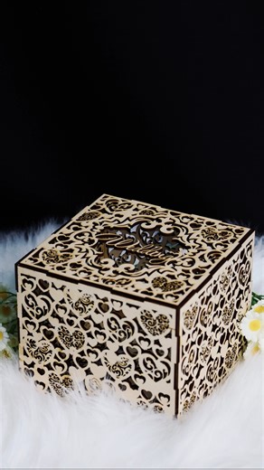 141K views · 749 reactions | ✨ Add a touch of elegance to your space! This decorative wooden box, crafted with precision using the Thunder Bolt RF CO2 laser, combines intricate artistry with natural wood texture — a perfect accent for weddings, gifts, or cozy home décor.  퐌퐚퐜퐡퐢퐧퐞: Thunder Bolt 퐌퐚퐜퐡퐢퐧퐞 퐃퐞퐭퐚퐢퐥: https://bit.ly/3SGexlA | THUNDER LASER | Facebook